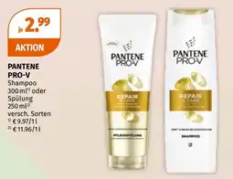 Müller Pantene pro-v Shampoo oder Spülung Angebot