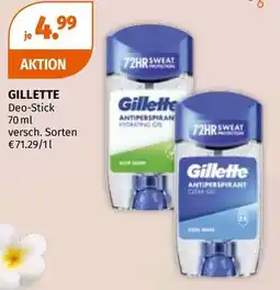 Müller Gillette Deo-Stick Angebot