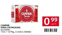 Transgourmet Campari soda 5 er packung Angebot