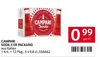 Transgourmet Campari soda 5 er packung Angebot