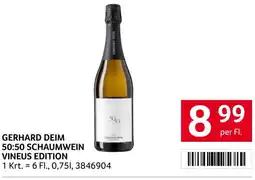 Transgourmet Gerhard Deim 50:50 Schaumwein Vineus Edition Angebot
