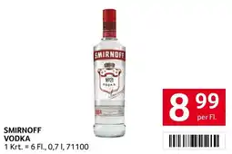 Transgourmet Smirnoff vodka Angebot
