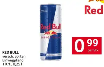 Red bull energy drink