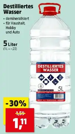 Thomas Philipps Destilliertes Wasser Angebot
