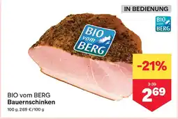 MPreis Bio vom berg bauernschinken Angebot