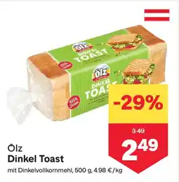 MPreis Dinkel Toast Angebot