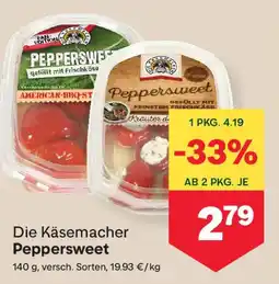 MPreis Die käsemacher peppersweet Angebot