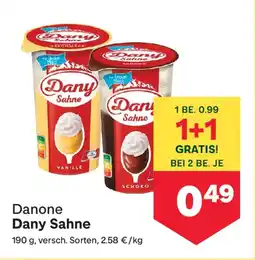 MPreis Danone dany sahne Angebot