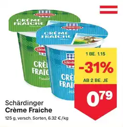 MPreis Schardinger creme fraiche Angebot