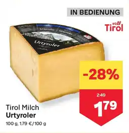 MPreis Tirol milch urtyroler Angebot