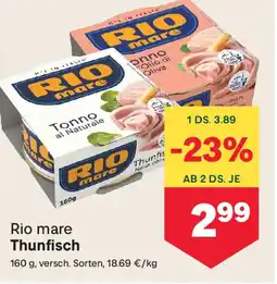 MPreis Rio mare Thunfisch Angebot