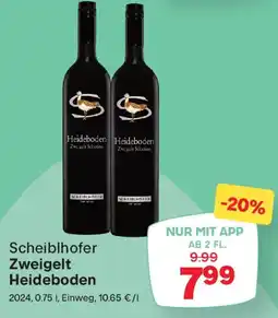 MPreis Scheiblhofer zweigelt heideboden Angebot