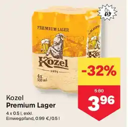 MPreis Kozel premium lager Angebot