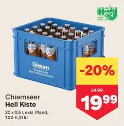 MPreis Chiemseer hell kiste Angebot