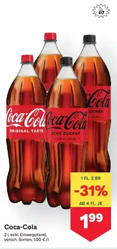 MPreis Coca-Cola Angebot