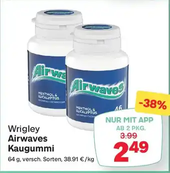 MPreis Wrigley Airwaves Kaugummi Angebot