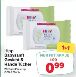 MPreis Hipp Babysanft Gesicht & Hände Tücher Angebot