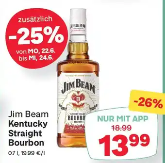 MPreis Jim beam kentucky straight bourbon Angebot