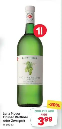 MPreis Lenz moser grüner veltliner oder zweigelt Angebot
