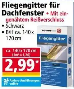 Norma Fliegengitter für dachfenster Angebot