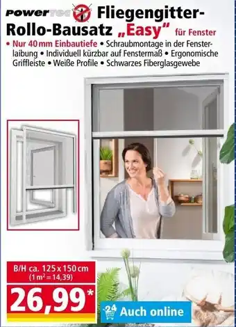 Fliegengitter rollo bausatz easy