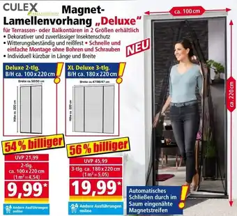 Magnet Lamellenvorhang Deluxe