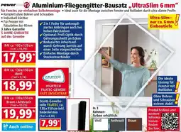 Norma Aluminium-Fliegengitter-Bausatz „UltraSlim 6 mm” Angebot