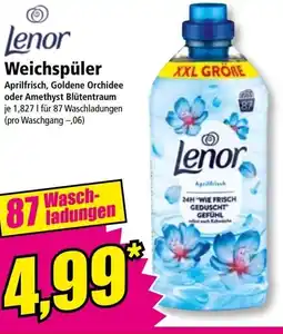 Norma Lenor Weichspüler Angebot