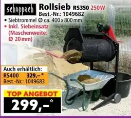 Norma Scheppach rollsieb rs350 250w Angebot