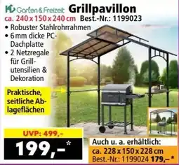 Norma Garten & Freizeit Grillpavillon Angebot