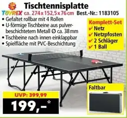 Norma Tischtennisplatte toyrex Angebot