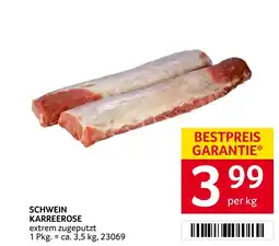 Transgourmet Schwein karreerose Angebot