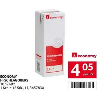 Transgourmet Economy h-schlagobers Angebot
