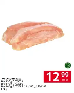 Transgourmet Putenschnitzel Angebot