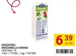 Transgourmet Goldsteig mozzarella stange Angebot