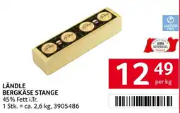 Transgourmet Ländle bergkäse stange Angebot