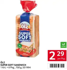 Transgourmet Ölz super soft sandwich Angebot
