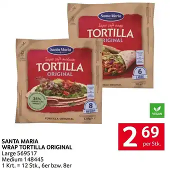 Transgourmet Santa maria wrap tortilla original Angebot
