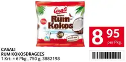 Transgourmet Casali rum kokosdragees Angebot