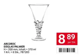 Transgourmet Arcoroc eisglas palmier Angebot