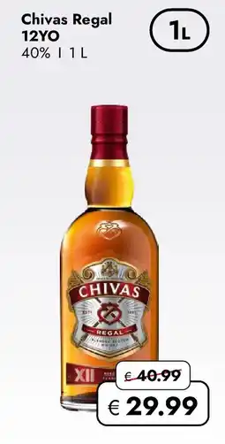 Travel FREE Chivas Regal 12YO Angebot