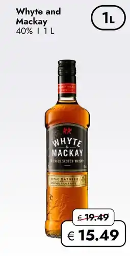 Travel FREE Whyte and mackay 40% Angebot