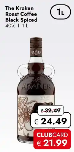 Travel FREE The kraken roast coffee black spiced 40% Angebot