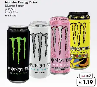 Travel FREE Monster Energy Drink Angebot