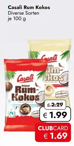 Travel FREE Casali Rum Kokos Angebot