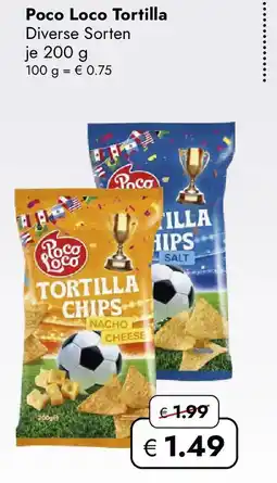 Travel FREE Poco Loco Tortilla Angebot