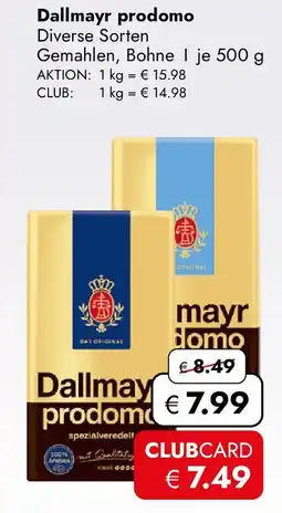 Travel FREE Dallmayr prodomo Angebot