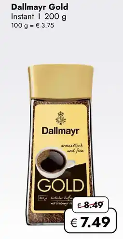 Travel FREE Dallmayr Gold Instant Angebot