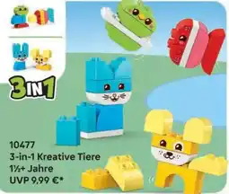 Lego 10477 3-in-1 Kreative Tiere 1 1/2 + Jahre Angebot