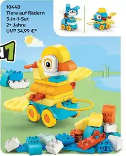 Lego 10448 Tiere auf Rädern 3-in-1-Set 2+ Jahre Angebot